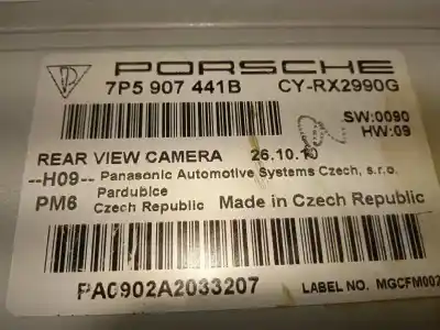 Автозапчасти б/у электронный модуль за porsche cayenne (typ 92aa) * ссылки oem iam 7p5907441b  