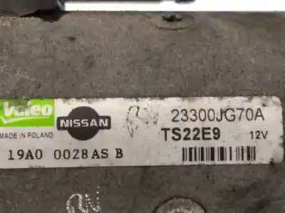 Автозапчастина б/у двигун запускається для nissan x-trail (t31) 2.0 dci turbodiesel cat посилання на oem iam 23300jg70a ts22e9 