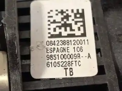Recambio de automóvil de segunda mano de airbag delantero izquierdo para renault megane ii berlina 5p dynamique referencias oem iam 985100009r  