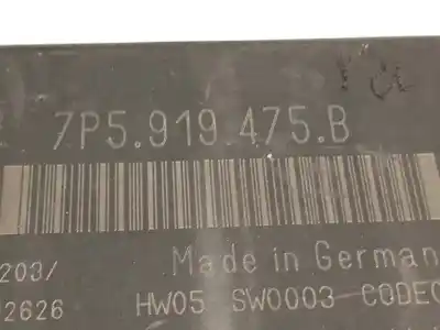 Автозапчастина б/у електронний модуль для porsche cayenne (typ 92aa) * посилання на oem iam 7p5919475b  