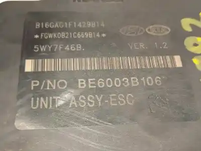 Pièce détachée automobile d'occasion abs (système anti-blocage des roues) pour hyundai ix35 (el/lm) (2010->) 2.0 classic 2wd [2.0 ltr. - 100 kw crdi cat] références oem iam 589202y350 bh6013i001 be6003b106