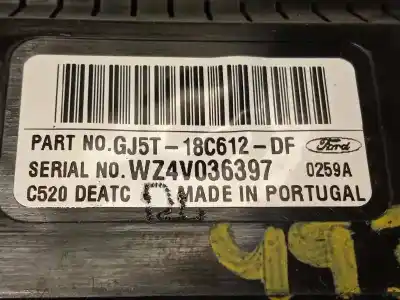 Peça sobressalente para automóvel em segunda mão comando de sofagem (chauffage / ar condicionado) por ford kuga (cbs) 2.0 tdci cat referências oem iam gj5t18c612df  2312513