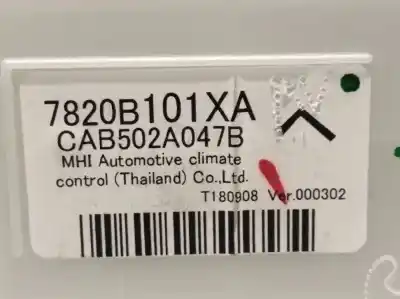 Автозапчасти б/у климат-контроль за mitsubishi outlander (gf0) phev kaiteki 4wd ссылки oem iam 7820b101xa cab502a047b 