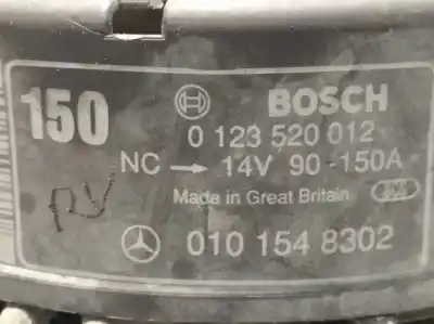 Автозапчасти б/у генератор за mercedes-benz clase m (w163) ml 430 (163.172) ссылки oem iam 0101548302 0123520012 a0101548302