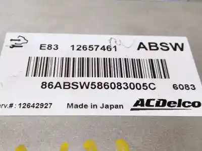 Piesă de schimb auto la mâna a doua unitate de control motor ecu pentru opel corsa e selective referințe oem iam 12642927  12657461