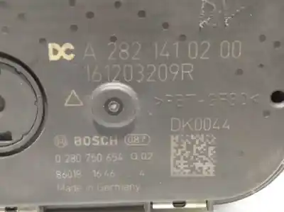 Автозапчастина б/у коробка метелика для dacia duster * посилання на oem iam a2821410200 161203209r 0280750654