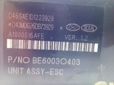 Pezzo di ricambio per auto di seconda mano abs per kia sportage concept 4x2 riferimenti oem iam 589203u420 mgh80bh60130401 be6003o403