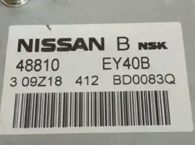 Pezzo di ricambio per auto di seconda mano piantone dello sterzo per nissan qashqai+2 (jj10) acenta riferimenti oem iam 48810ey40b 48811ey44b 