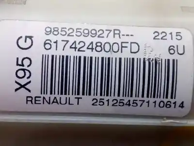 Автозапчастина б/у передня права подушка безопасности для renault scenic iii 1.6 dci diesel fap посилання на oem iam 985259927r  