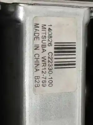 Second-hand car spare part passenger side right window regulator for fiat freemont (345_) 2.0 jtd oem iam references 140826 k68043734aa k68103378ab