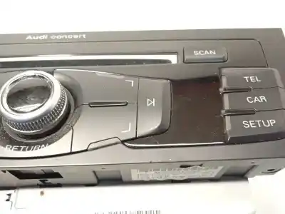 Recambio de automóvil de segunda mano de sistema audio / radio cd para audi a5 sportback (8t) 2.0 tdi (130kw) referencias oem iam 8r2035186f  