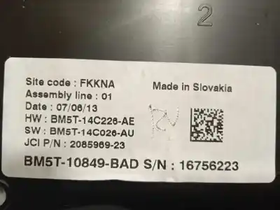 Автозапчасти б/у приборная доска за ford c-max (ceu) 1.0 ecoboost cat ссылки oem iam bm5t10849bad  1909778