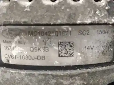 Автозапчасти б/у генератор за ford c-max (ceu) 1.0 ecoboost cat ссылки oem iam cv6t10300db 1042101971 1821291