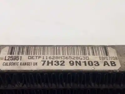 Автозапчастина б/у масляний радіатор для land rover range rover (lm) 3.6 td v8 посилання на oem iam 7h329n103ab pib500230 