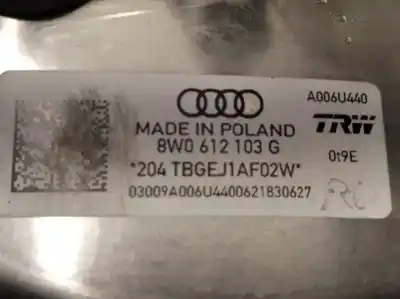 İkinci el araba yedek parçası fren servisi için audi a5 sportback (f5a) sport oem iam referansları 8w0612103g  
