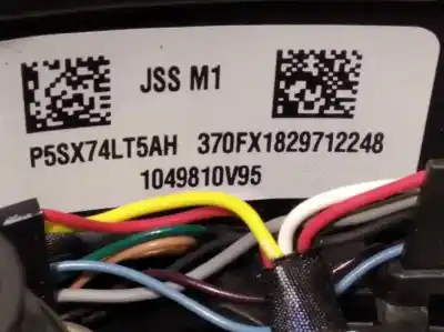 Peça sobressalente para automóvel em segunda mão volante por jeep compass ii longitude 4x2 referências oem iam p5sx74lt5ah  5ym98lt5af