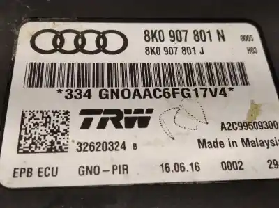 Автозапчастина б/у електронний модуль для audi q5 (8r) 2.0 tdi quattro (140kw) посилання на oem iam 8k0907801n a2c87253600 