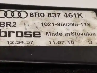 Автозапчасти б/у регулятор стекла переднего левого за audi q5 (8r) 2.0 tdi quattro (140kw) ссылки oem iam 8r0837461k 8k0959801b 