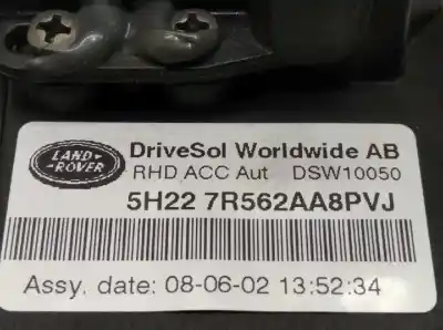 Автозапчастина б/у педальний потенціометр для land rover range rover (lm) 3.6 td v8 посилання на oem iam 5h227r562aa8pvj slc000061pvj 3256115000