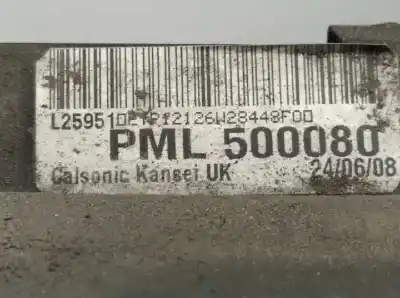 Second-hand car spare part intercooler for land rover range rover (lm) 3.6 td v8 oem iam references pml500080 7h328t000eb 
