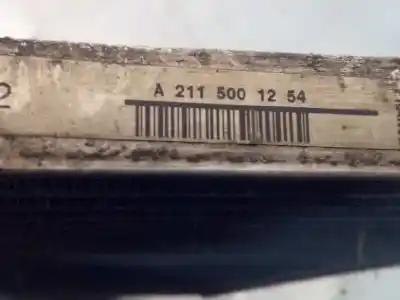 Pezzo di ricambio per auto di seconda mano condensatore / radiatore aria condizionata per mercedes-benz clase e (w211) berlina e 280 cdi (211.020) riferimenti oem iam a2115001254  
