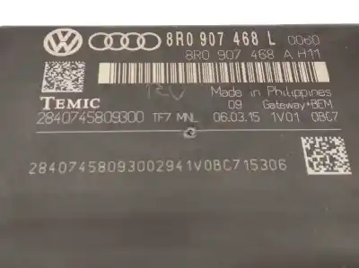 Second-hand car spare part electronic module for audi a4 berlina (8w2) 2.0 16v tdi oem iam references 8r0907468l 2840745809300 