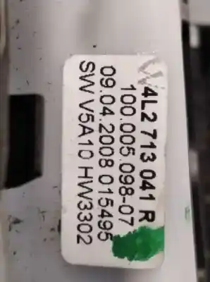 Pezzo di ricambio per auto di seconda mano leva del cambio per audi q7 (4l) v6 3.0 tdi (176kw) clean diesel ambiente riferimenti oem iam 4l2713041r  