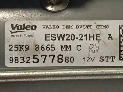Recambio de automóvil de segunda mano de motor arranque para citroen berlingo shine m referencias oem iam 9832577880 esw2021he 