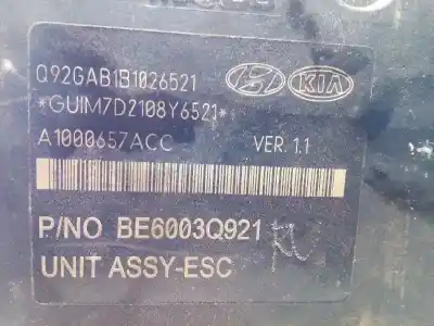 Second-hand car spare part abs for kia carens ( ) 1.7 crdi cat oem iam references 58910a4410 60bh6013q921 be6003q921