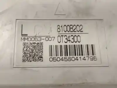 Автозапчасти б/у приборная доска за mitsubishi outlander (cw0) 2.2 di-d cat ссылки oem iam 8100b202 mm0053007 0t34300