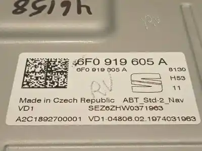 Recambio de automóvil de segunda mano de pantalla multifuncion para seat ibiza (kj1) style referencias oem iam 6f0919605a a2c18992700001 