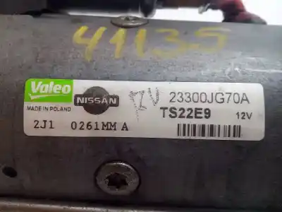 Pièce détachée automobile d'occasion démarreur de voiture pour nissan qashqai / qashqai +2 i (j10, nj10, jj10e) 2.0 dci références oem iam 23300jg70a ts22e9 