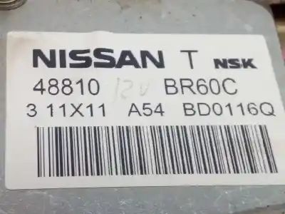 Pièce détachée automobile d'occasion colonne de direction pour nissan qashqai / qashqai +2 i (j10, nj10, jj10e) 2.0 dci références oem iam 48810br60c 48811br75d d8080ey40b