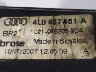 Second-hand car spare part driver left window regulator for audi q7 (4l) 3.0 tdi oem iam references 4l0837461a 4l0959801b 