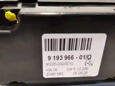 İkinci el araba yedek parçası iklim kontrolü için bmw x6 (e71) 3.0d oem iam referansları 64119193966 9193966 