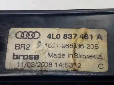 Автозапчастина б/у регулятор вікна передній лівий для audi q7 (4l) v6 3.0 tdi (176kw) clean diesel ambiente посилання на oem iam 4l0837461a 4l0959801b 