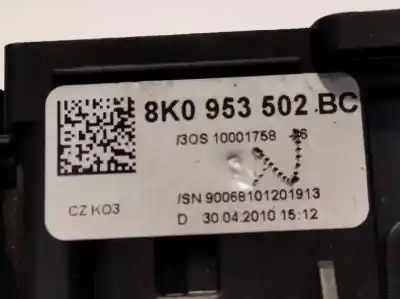 Автозапчасти б/у прерывный контроль за audi a5 cabriolet (8f7) 2.0 tdi ссылки oem iam 8k0953502bc  