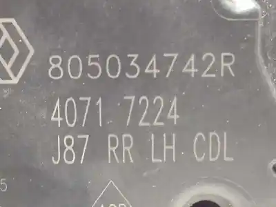 Автозапчастина б/у замок дверей заднього лівого для renault captur i (j5_, h5_) 1.5 dci 90 посилання на oem iam 805034742r  