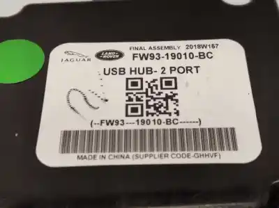 Second-hand car spare part electronic module for land rover range rover evoque evoque oem iam references fw9319010bc  