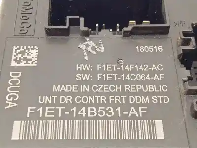 Second-hand car spare part comfort module for ford kuga (cbs) 2.0 tdci cat oem iam references f1et14b531af 2095148 