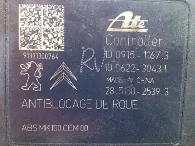 Pièce détachée automobile d'occasion abs (système anti-blocage des roues) pour citroen c3 sx références oem iam 9802460680 10022001214 10091511673