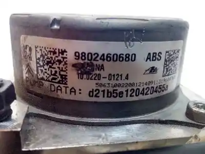 Pièce détachée automobile d'occasion abs (système anti-blocage des roues) pour citroen c3 collection références oem iam 9802460680 10022001214 10091511673