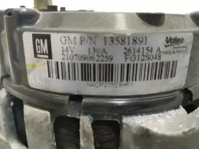 Автозапчастина б/у генератор для opel astra j gtc enjoy посилання на oem iam 13581891 13588290 