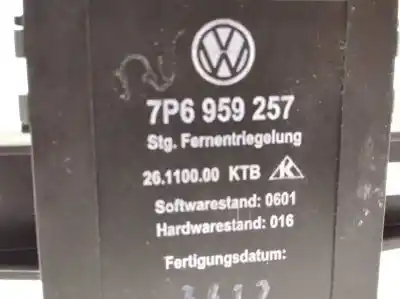 Second-hand car spare part electronic module for volkswagen touareg (7p5) 3.0 v6 tdi oem iam references 7p6959257  