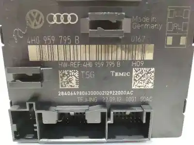Автозапчастина б/у блок управління комфортом для volkswagen touareg (7p5) 3.0 v6 tdi посилання на oem iam 4h0959795b  