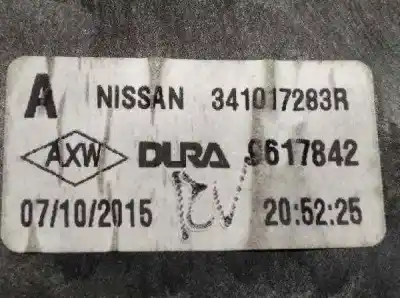 Автозапчастина б/у передач для nissan qashqai (j11) 1.5 turbodiesel cat посилання на oem iam 341017283r 3410200q0d 