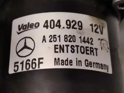 Peça sobressalente para automóvel em segunda mão motor do limpa para brisas por mercedes-benz clase r (w251) 3.0 cdi cat referências oem iam a2518201442 404929 a2518202542