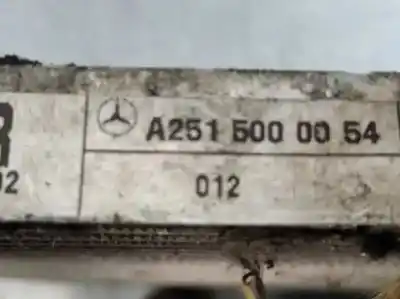 Peça sobressalente para automóvel em segunda mão condensador / radiador de ar condicionado por mercedes-benz clase r (w251) 3.0 cdi cat referências oem iam a2515000054 2515000054 