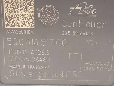 Second-hand car spare part abs for seat leon (5f1) style oem iam references 5q0614517cg 10022009984 28515868123