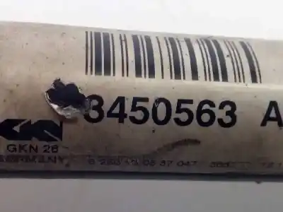 Second-hand car spare part front left transmission for bmw x3 (e83) 2.0 sd oem iam references 3450563 31603450563 